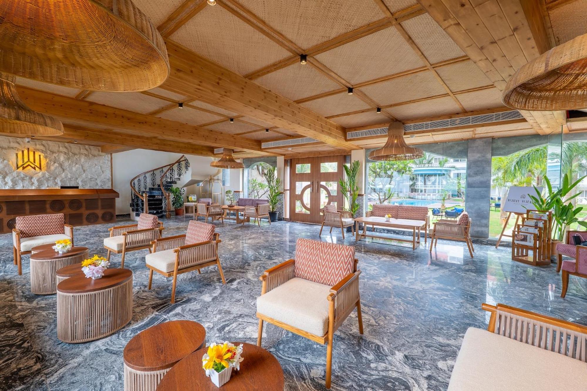 White Wharf Beach Resort Morjim Goa Exterior foto